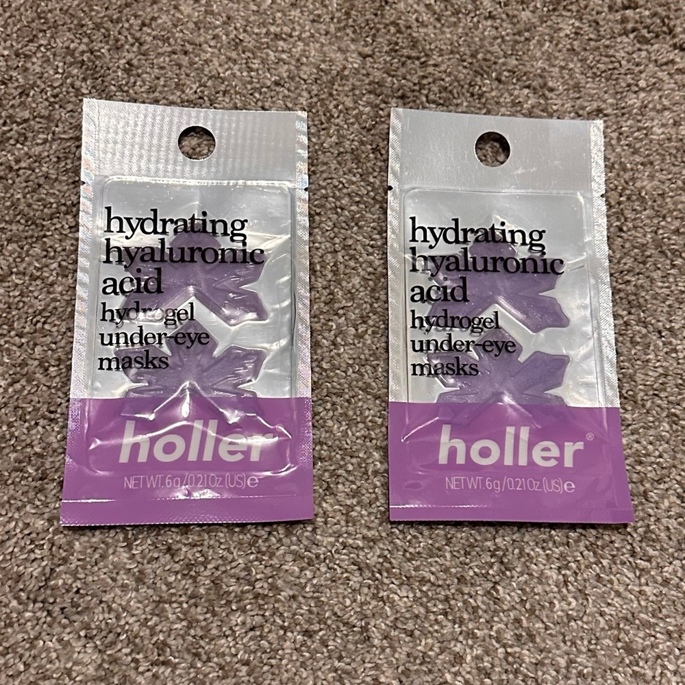 Hydrating Hyaluronic Acid Hydrogel Under-Eye Masks